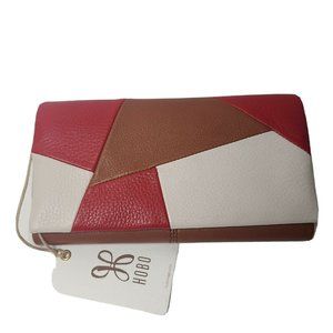 Hobo Keen colorblock Leather wallet wristlet